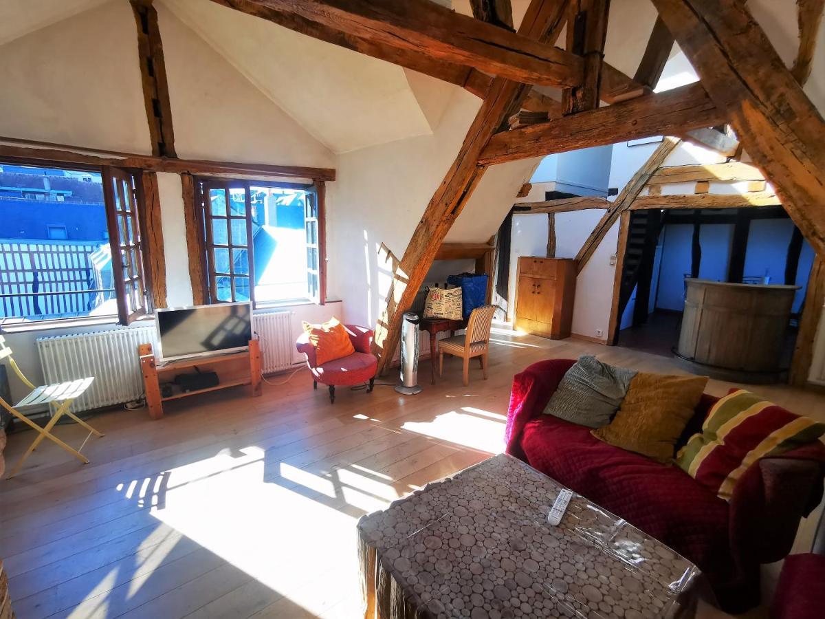 Les Toits De Rouen ✧ Atypique Et Familial Apartman Kültér fotó